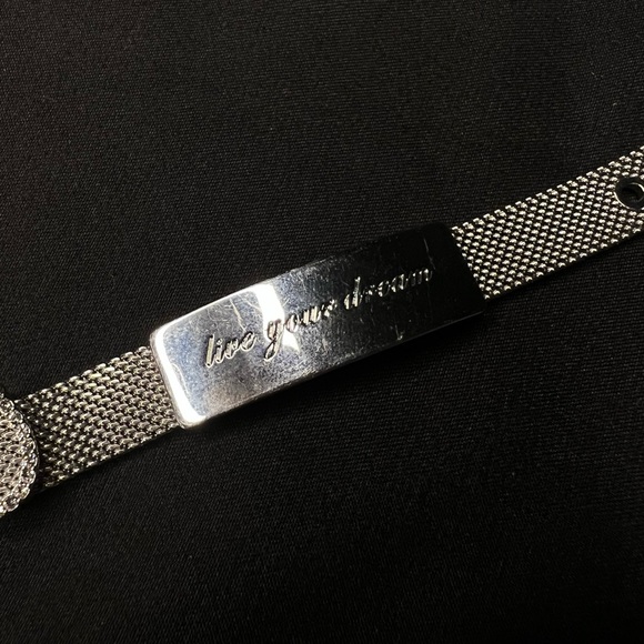 Silver Belt Bracelet with Charms - Picture 4 of 5